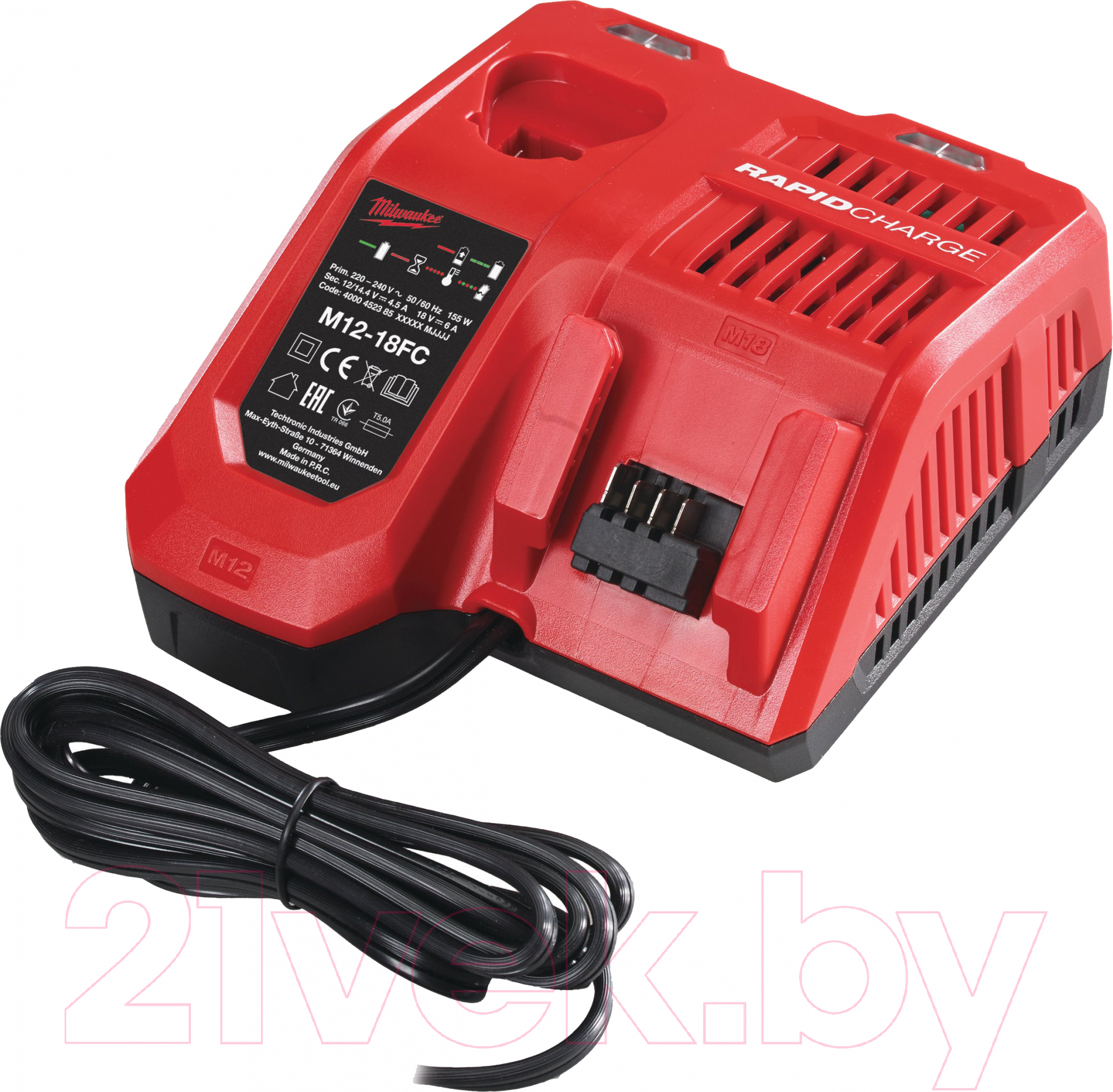 Зарядное устройство для электроинструмента Milwaukee M12-18 FC / 4932451079