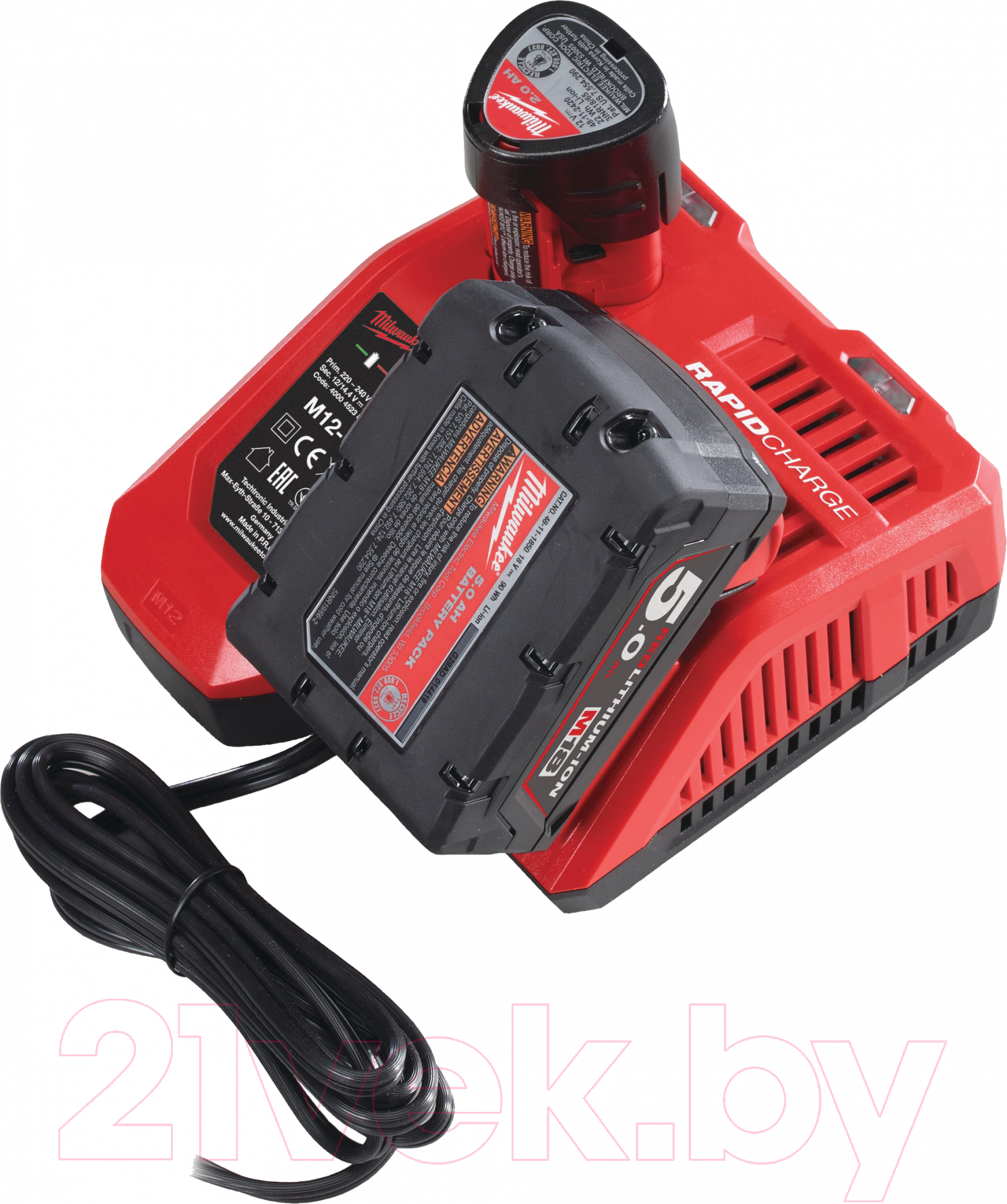 Зарядное устройство для электроинструмента Milwaukee M12-18 FC / 4932451079 — фото 3