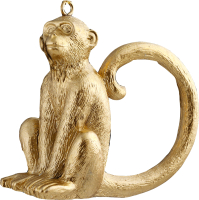 Елочная игрушка Erich Krause Decor Золотая обезьяна / 51090 - 