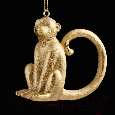 Елочная игрушка Erich Krause Decor Золотая обезьяна / 51090
