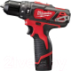 Аккумуляторная дрель-шуруповерт Milwaukee M12 BPD-202С / 4933441940 - 