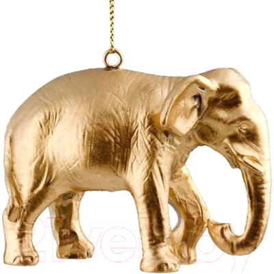Елочная игрушка Erich Krause Decor Золотой слон / 51089