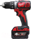 Миниатюра изображения товара Аккумуляторная дрель-шуруповерт Milwaukee M18 BDD-402C / 4933443565