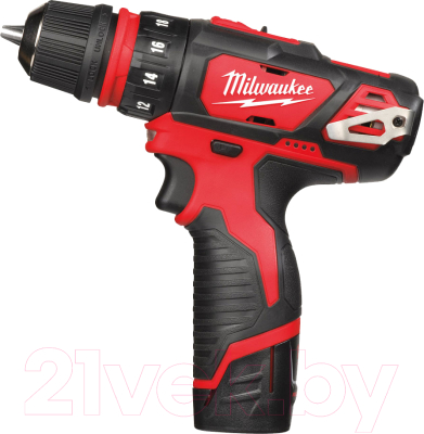 

Аккумуляторная дрель-шуруповерт Milwaukee, M12 BDDXKIT-202C / 4933447836