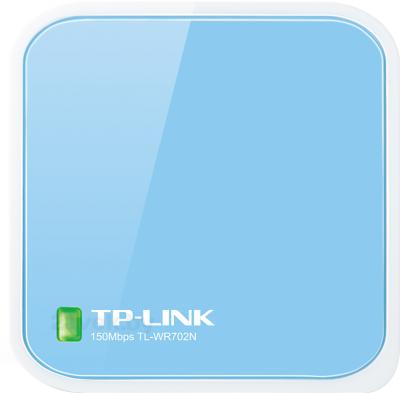 Беспроводная точка доступа TP-Link TL-WR702N - фронтальный вид