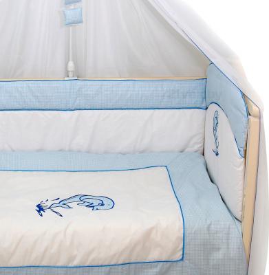 Комплект постельный для малышей Bombus Дельфинчик 7 (голубой) - общий вид