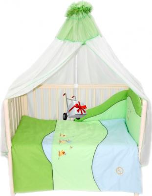 Комплект постельный для малышей Bombus Кря-кря 7 (салатовый) - общий вид