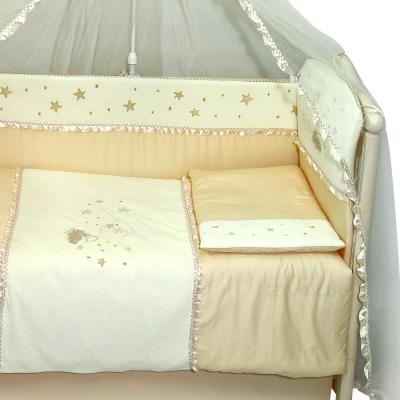 Комплект постельный для малышей Bombus Малышок 7 (бежевый) - общий вид