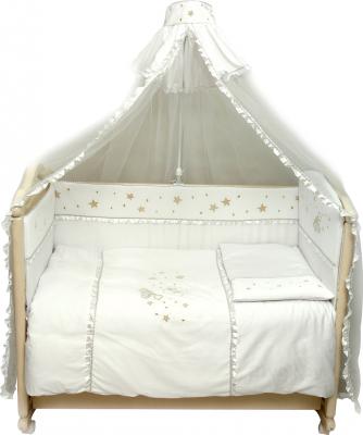 Комплект постельный для малышей Bombus Малышок 7 (белый) - общий вид