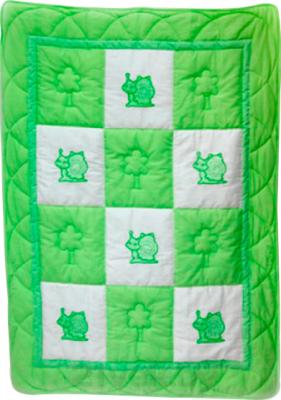 Одеяло для малышей Bombus Баю Бай (салатовое) - общий вид