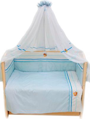 Комплект постельный для малышей Bombus Пиратик 7 (голубой) - общий вид