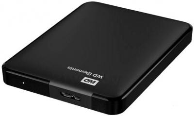 Внешний жесткий диск Western Digital Elements Portable 1TB (WDBUZG0010BBK) - общий вид