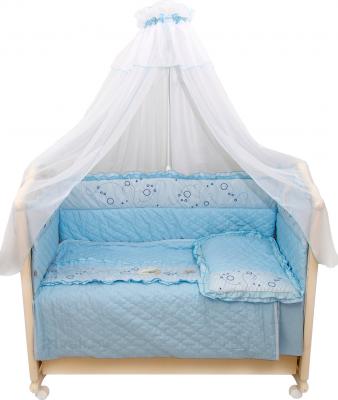 Комплект постельный для малышей Bombus Соня 6 (голубой) - общий вид