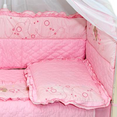 Комплект постельный для малышей Bombus Соня 6 (розовый) - общий вид