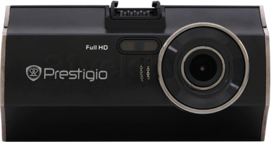 Автомобильный видеорегистратор Prestigio RoadRunner 530A5 GPS - фронтальный вид