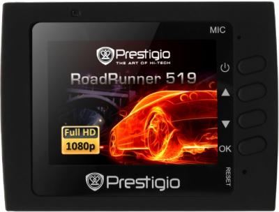 Автомобильный видеорегистратор Prestigio RoadRunner 519 - дисплей