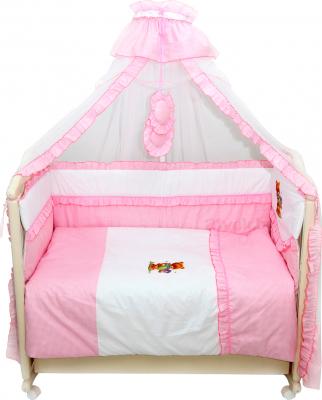 Комплект постельный для малышей Bombus Юленька 7 (розовый) - общий вид