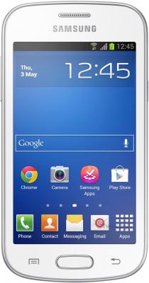 Смартфон Samsung Galaxy Trend Lite / S7390 (белый) - общий вид