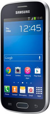 Смартфон Samsung Galaxy Trend Lite / S7390 (черный) - полубоком