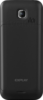 Мобильный телефон Explay Power Bank (Black) - задняя панель