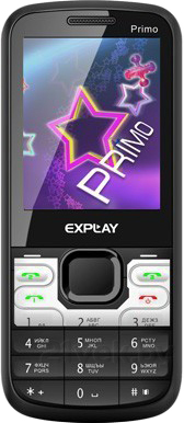 Мобильный телефон Explay Primo 2.4 (Black) - общий вид