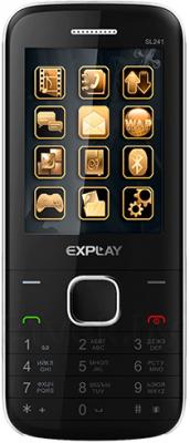 Мобильный телефон Explay SL241 (Black) - общий вид