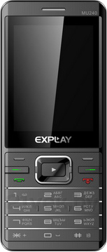 Мобильный телефон Explay MU240 (Black) - общий вид