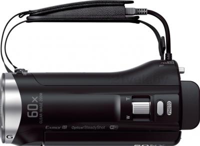 Видеокамера Sony HDR-CX330E (Black) - вид сверху