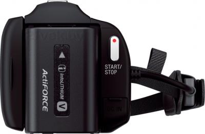 Видеокамера Sony HDR-CX330E (Black) - вид сзади