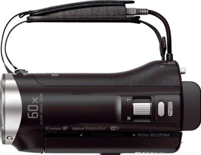 Видеокамера Sony HDR-PJ330E (Black) - вид сверху