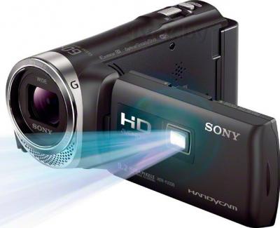 Видеокамера Sony HDR-PJ330E (Black) - проектор