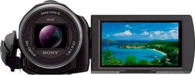 Видеокамера Sony HDR-PJ530E (Black) - фронтальный вид