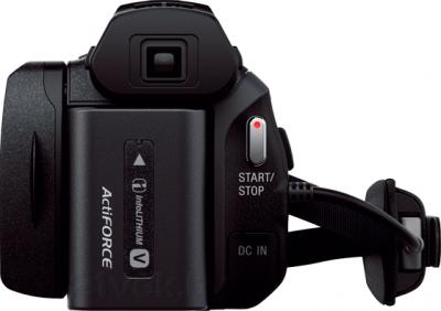 Видеокамера Sony HDR-PJ810E (черный) - вид сзади