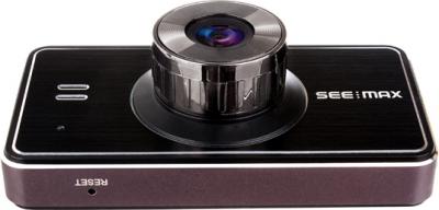 Автомобильный видеорегистратор SeeMax DVR RG 520 GPS (Black) - вид сбоку
