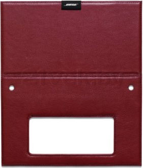 Чехол для акустической системы Bose SoundLink Bluetooth speaker cover (Red, Leather) - в раскрытом виде