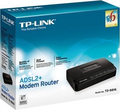 Проводной маршрутизатор TP-Link TD-8816 - упаковка