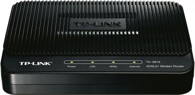 Проводной маршрутизатор TP-Link TD-8816 - вид спереди