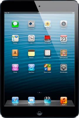 Планшет Apple iPad mini 16GB Black (MF432TU/A) - фронтальный вид