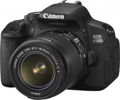 Зеркальный фотоаппарат Canon EOS 650D Triple Kit EFS18-55mm + EFS75-300mm + EF50mm - общий вид