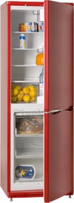 Холодильник с морозильником ATLANT ХМ 4012-130 - в полуоткрытом виде