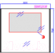 Миниатюра изображения товара Зеркало Aqwella SM0208