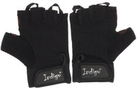 Перчатки для пауэрлифтинга Indigo SB-16-1575 (L, черный) - 