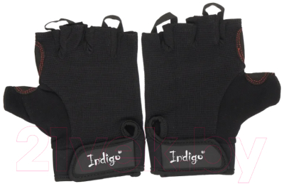 Перчатки для пауэрлифтинга Indigo SB-16-1575 (XXL, черный)