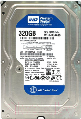 Жесткий диск Western Digital 320GB (WD3200AAJS)