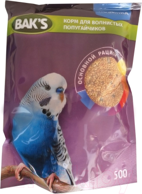 

Корм для птиц Bak's, Основной рацион