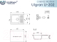 Миниатюра изображения товара Мойка кухонная Ulgran U-202 (302 песочный)