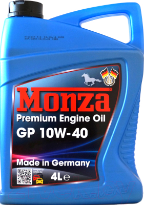 Моторное масло Monza GP 10W40 / 0085-4 (4л)