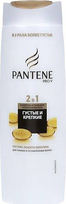 

Шампунь для волос, Густые и крепкие 2 в 1