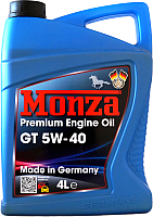 Моторное масло Monza GT 5W40 / 0145-4 (4л) - 