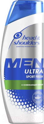 Шампунь для волос Head & Shoulders Sports Fresh против перхоти (200мл)